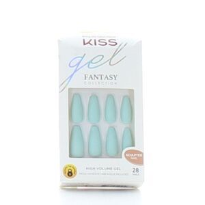 Kiss Gel Fantasy High Volume Gel Long Nails NWT
